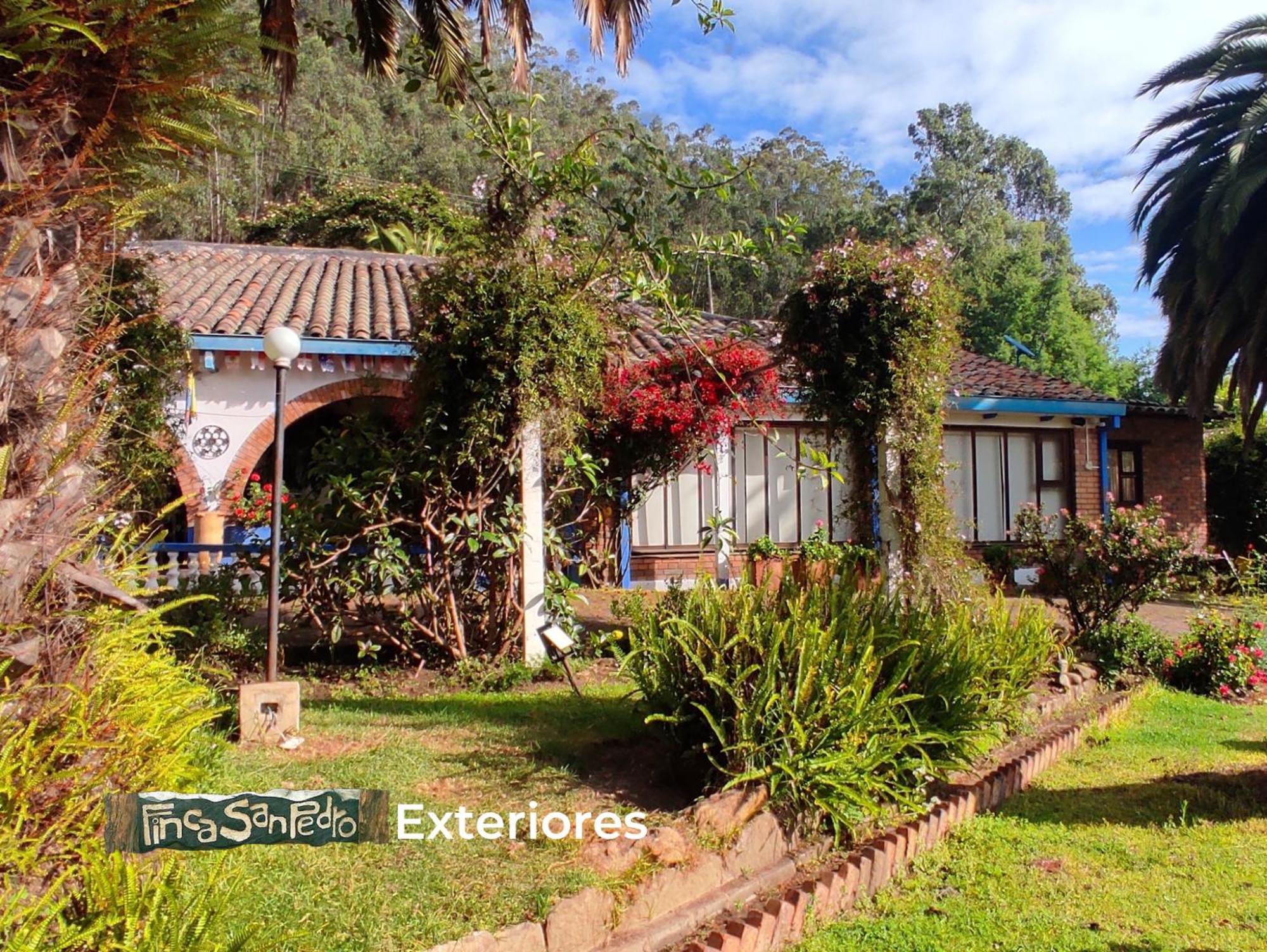 Finca San Pedro -Alojamiento Campestre Y Reserva Natural- Согамосо Экстерьер фото